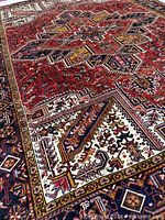 Oblique view showing field pattern and border