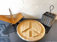 Overall view of all three items