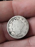 Obverse showing Liberty head and 1903 date