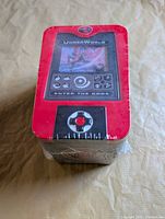 Front view of sealed Chaotic UnderWorld tin