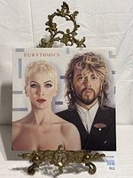 Front cover showing Eurythmics members, album title