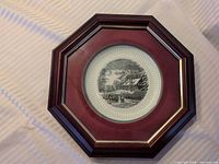 Full view of framed wall plate