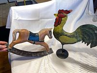 Both decor pieces side by side showing scale and overall appearance