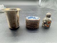 All three items side by side for scale and comparison