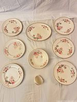 Group shot showing all nine Norfolk 1 pieces