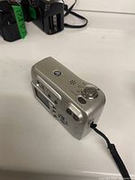 Top angled view with HP logo and power controls