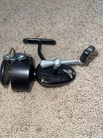 Left side view showing full reel profile