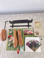 All items laid out on table