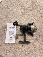 Full reel with reference slip for scale