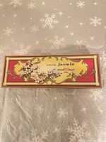 Front of unopened Roger & Gallet Savon Jasmin soap box