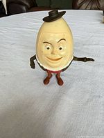 Front view of Humpty Dumpty figure showing full detail