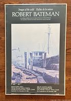 Full view of framed Robert Bateman exhibition print