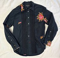 Full view of shirt front