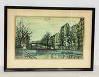 framed lithograph full view