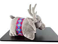 Left side profile of Sven plush pillow
