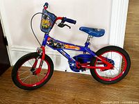 Left side view of entire bicycle
