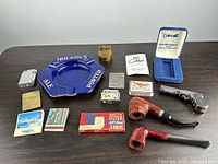 All items displayed on tabletop