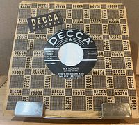 Record in Decca company sleeve front view