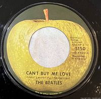 Side A label showing Apple logo and catalog 5150