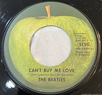 A-side label showing catalog 5150 and "Can’t Buy Me Love"