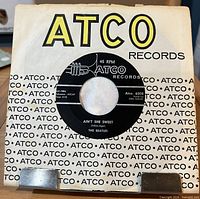 45rpm single in Atco stock sleeve