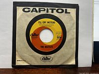 Record in Capitol sleeve front view