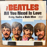 Front view of West Coast picture sleeve