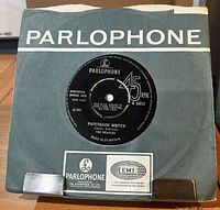 Record in green Parlophone company sleeve front view