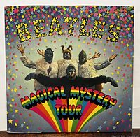 Front cover with Beatles Magical Mystery Tour artwork