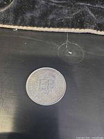 Reverse showing crowned EP monogram and commemorative legend