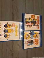 Front covers of all three Blu-ray cases
