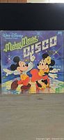 Front cover of Mickey Mouse Disco LP showing sleeve artwork