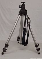Full view of tripod standing
