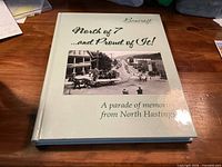 Front cover of hardcover book showing title and historical photo