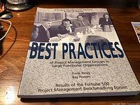 Front cover of the book showing title, authors and PMI heading