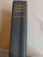 Spine showing title, publisher, edition