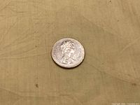 Obverse of 1969 Canadian 50-cent coin