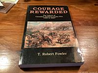Front cover of Courage Rewarded paperback book