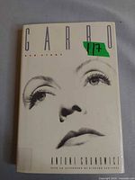 Front cover of Garbo: Her Story hardcover book