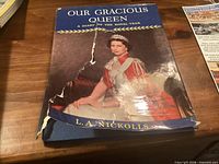 Front cover of book showing title, author and torn dust jacket