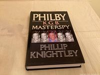 Front cover of the hardcover book "Philby: K.G.B. Masterspy"