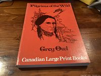 Front cover of Pilgrims of the Wild large print edition
