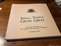 Front cover of the Small Things Grow Great book