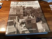 Front cover of The Jacobean Country House book with dust jacket