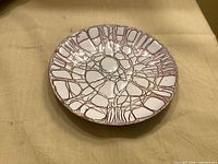 Top view showing interior pattern and overall condition