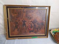 Full view of framed print The Hunt