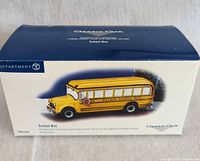 Front of Department 56 Classic Cars box showing School Bus graphic