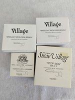 Individual boxes for park benches, stop signs, mailbox/fire hydrant