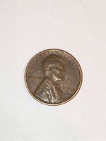 Obverse of Lincoln Wheat Cent dated 1954