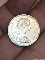 Obverse with Queen Elizabeth II profile
